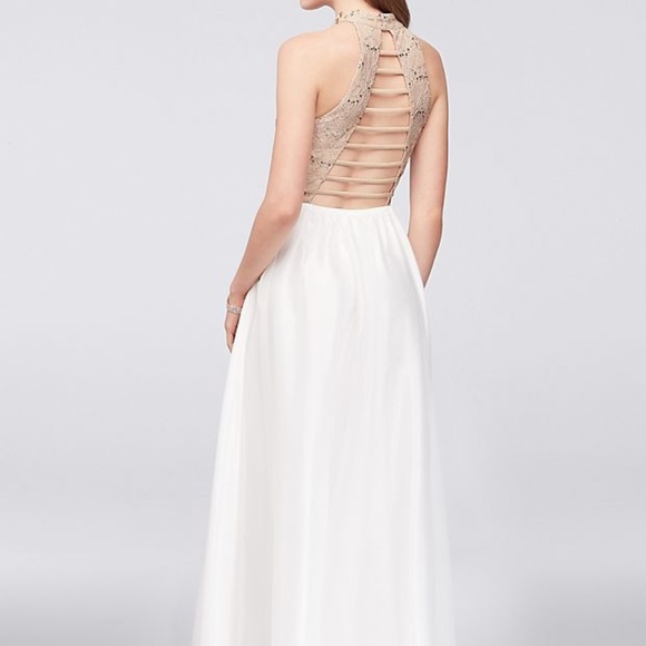 💲Sale💲🌠Host Pick🌠 Embellished Ladder Back Tulle Gown🌠 - Picture 4 of 4